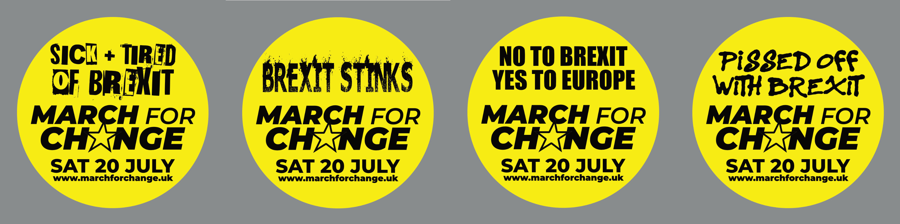 march for change sticker preview